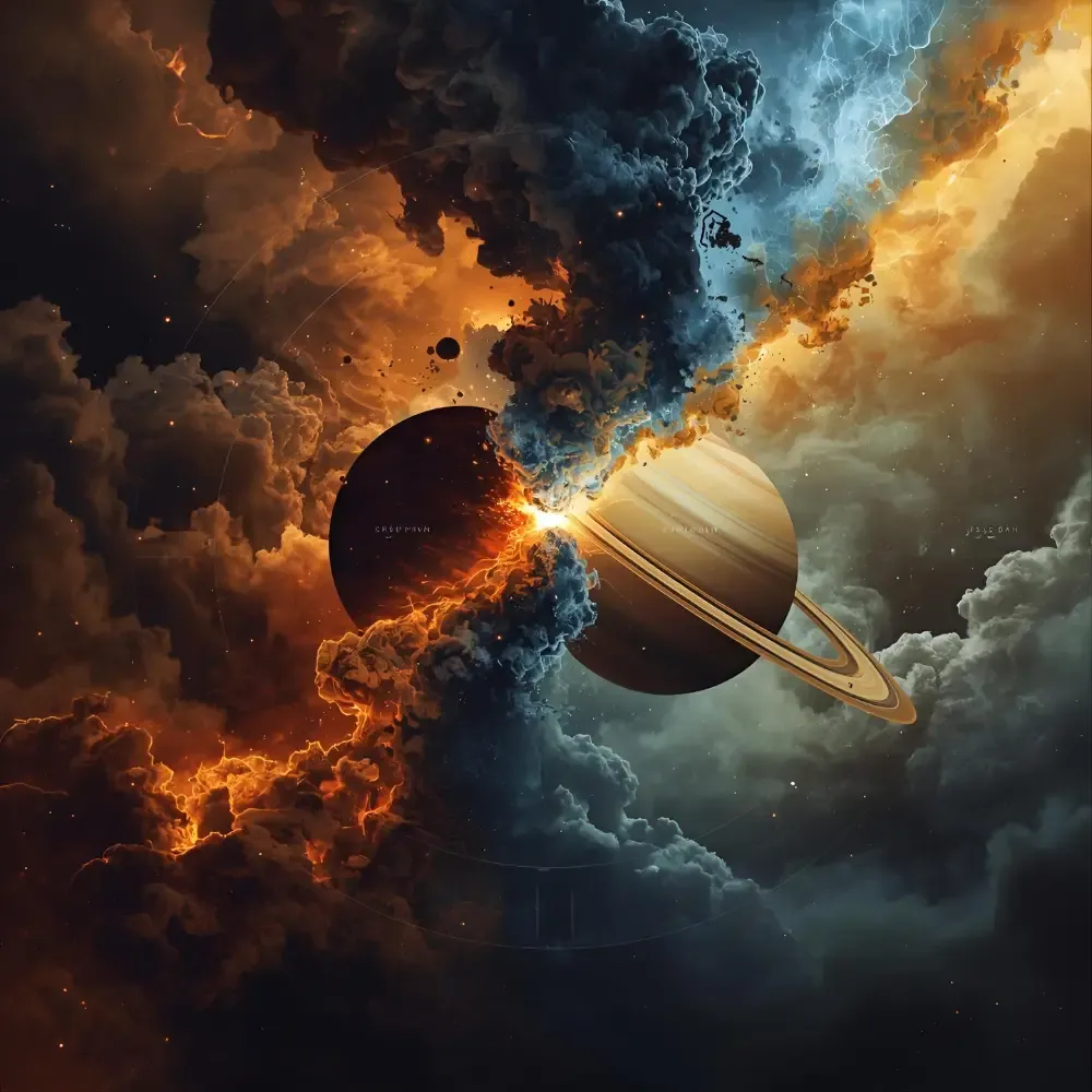 Oposición de marte y saturno