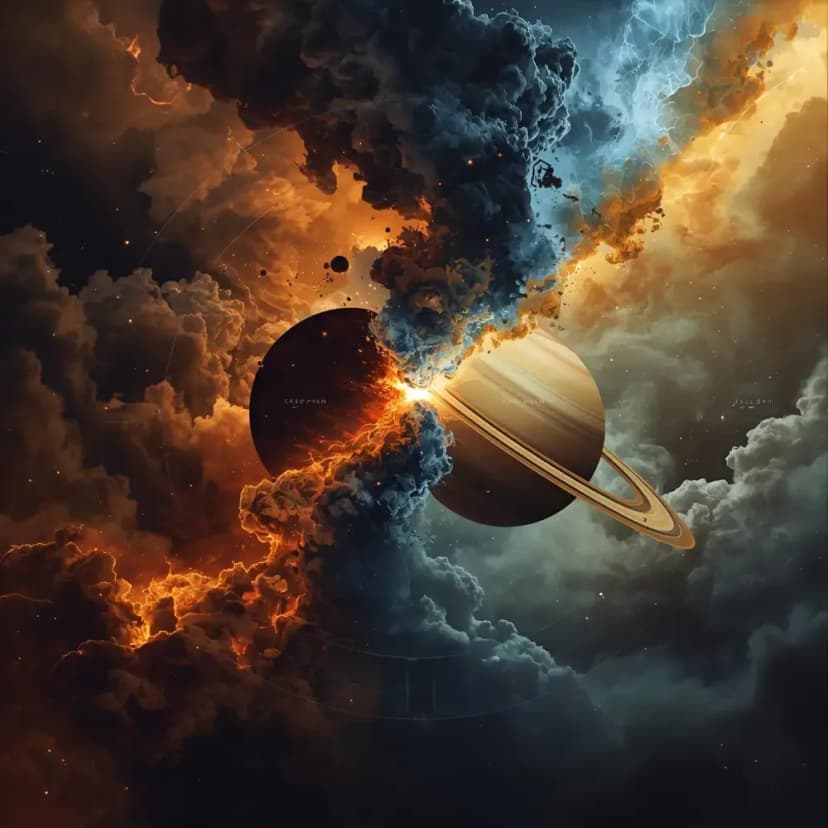 Oposición de marte y saturno